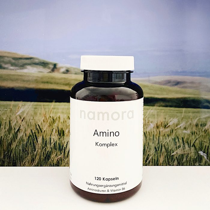 Amino Komplex Kapsel Präparat mit Aminosäuren