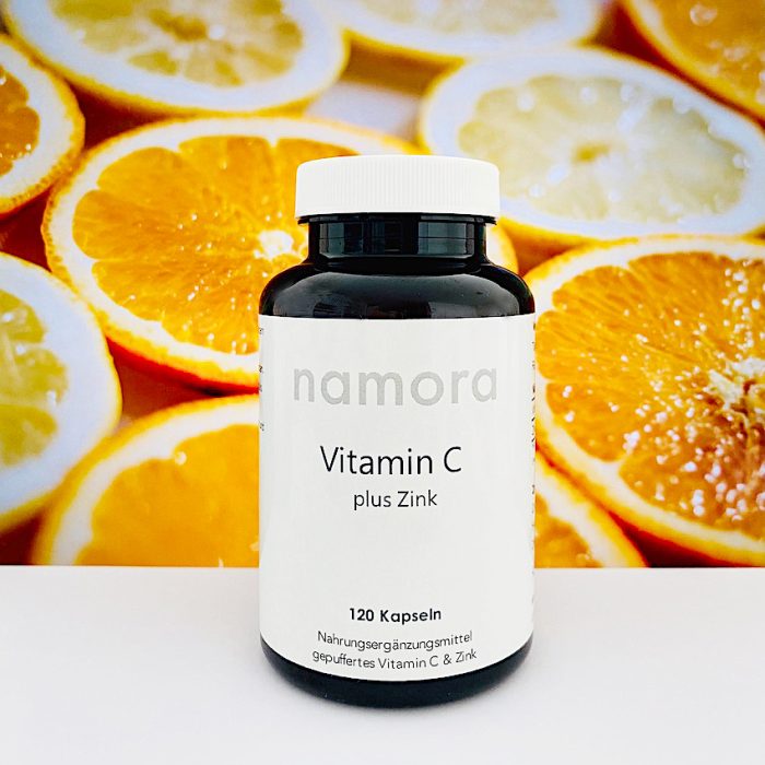Vitamin C mit Zink Kapseln