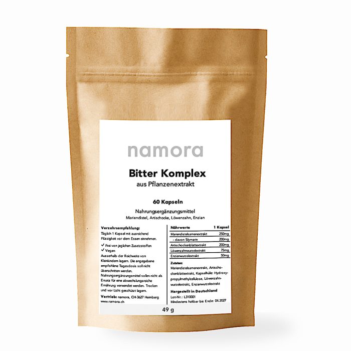 Bitter Komplex 60 Kapseln Stehbeutel